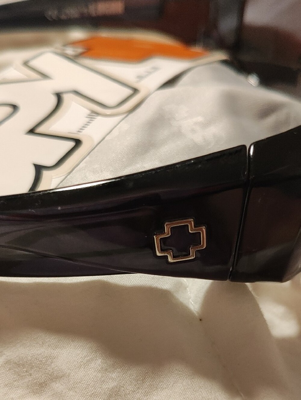 SPY LOGAN NEW Black Sunglasses with Dark Smoke Lenses made In Italy - Picture 3 of 9